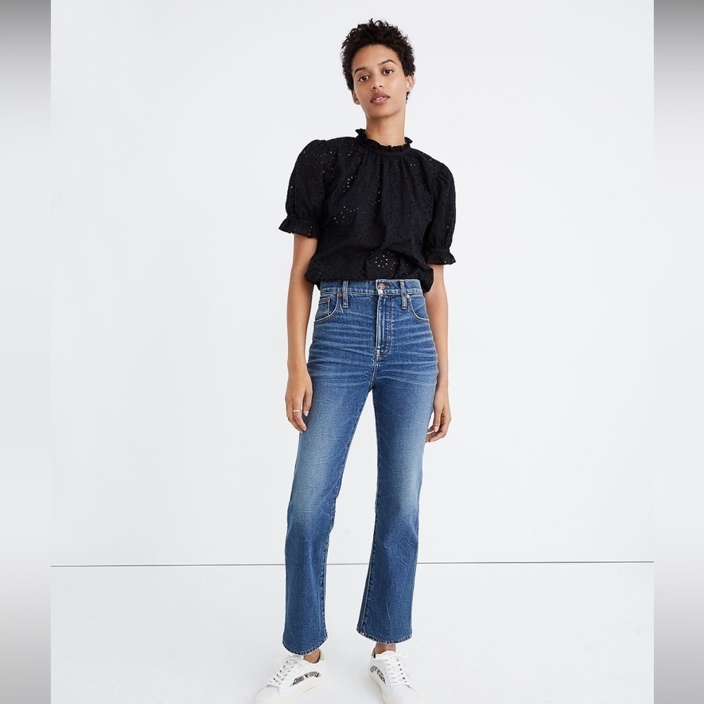 Madewell Tall Slim Demi-Boot Jeans in Sundale Wash